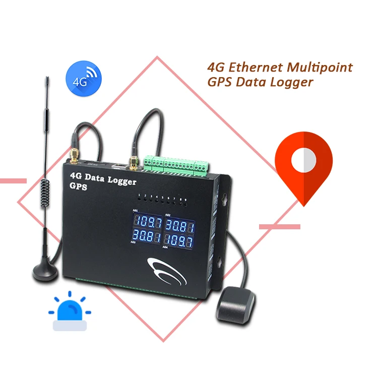 Truck Temperature Sensor Data Logger Records Remote Monitoring Container gps Temperature Tracking