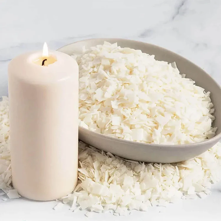 Soy wax supplier wholesale bulk 1kg high melting point organic 100% soy wax candle raw material hard soy wax for candle making