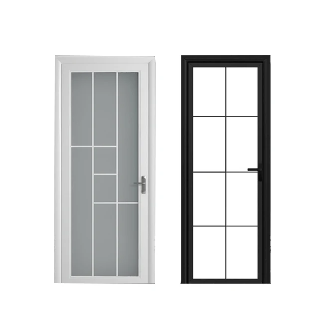 Canada  High quality  Heat Thermal Insulation aluminum Frame swing door for Commercial Building