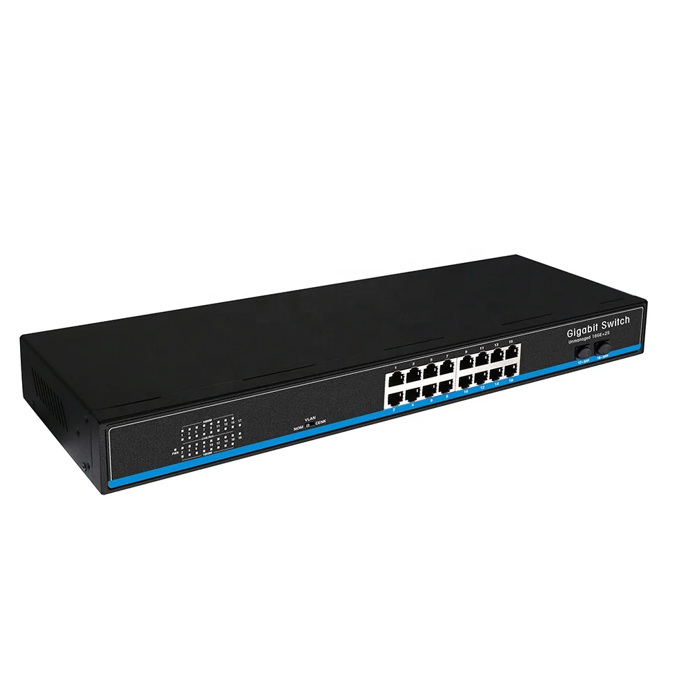  IEEE 802 3 802.3i 10BASE-T IP40 интернет poe сетевой коммутатор 16 портов l2