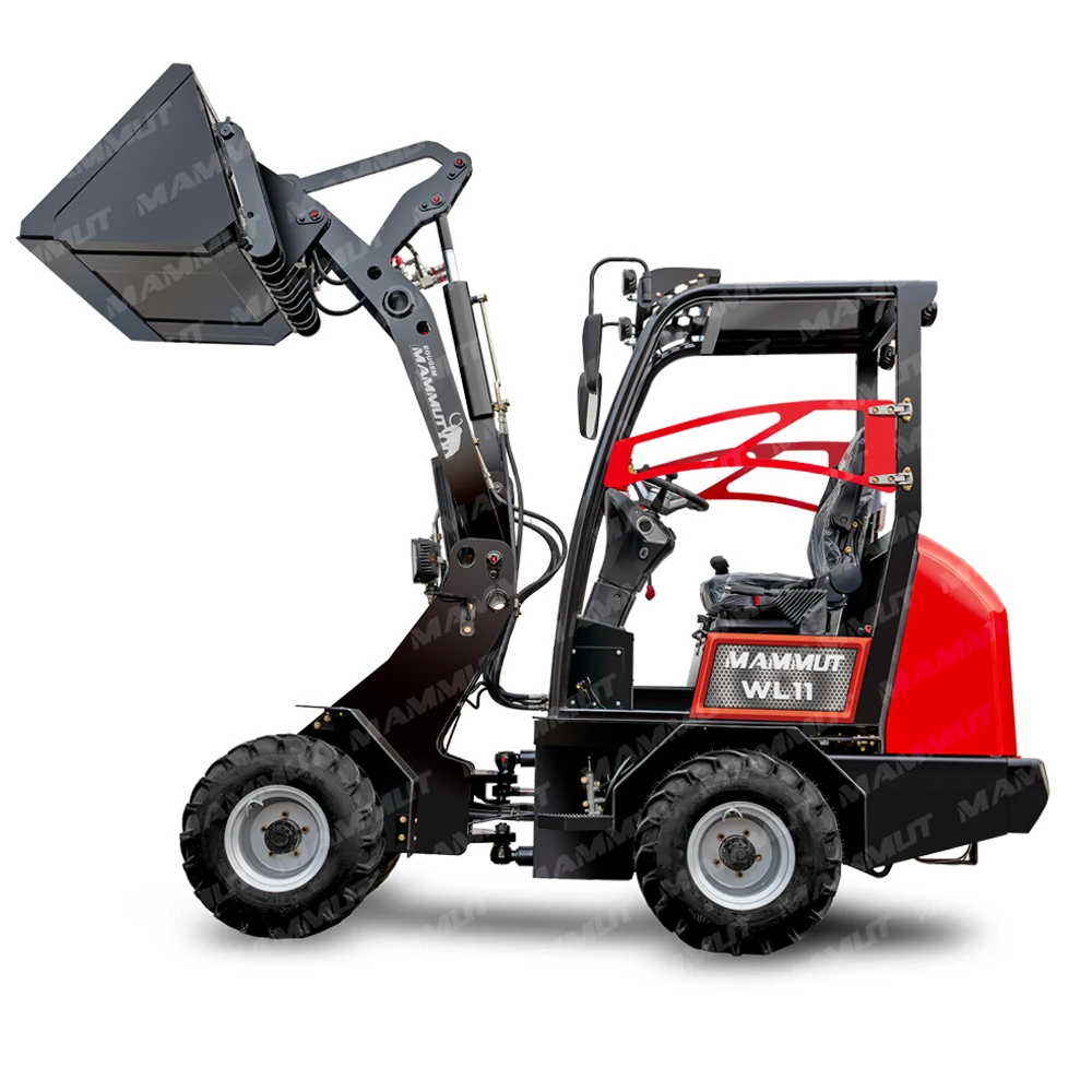 mammut Farm Uesd small telescopic wheel loader 400kg 600kg 800kg1Ton EPA Engine USA Loader For Sale