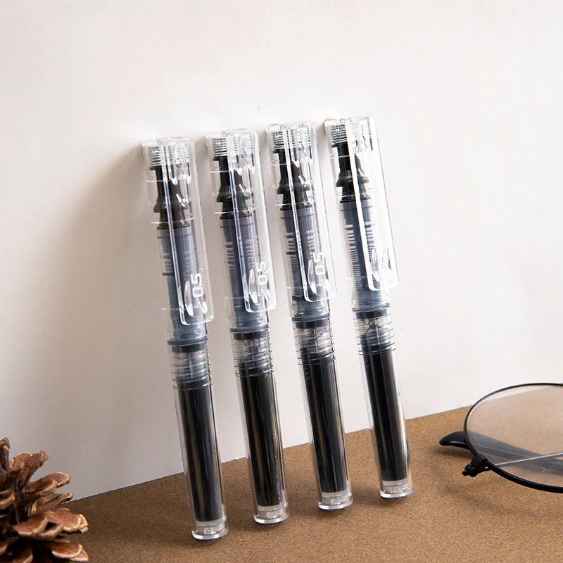 High Quality Office Work Smooth Writing Black Ink Signature Liquid Roller Pen