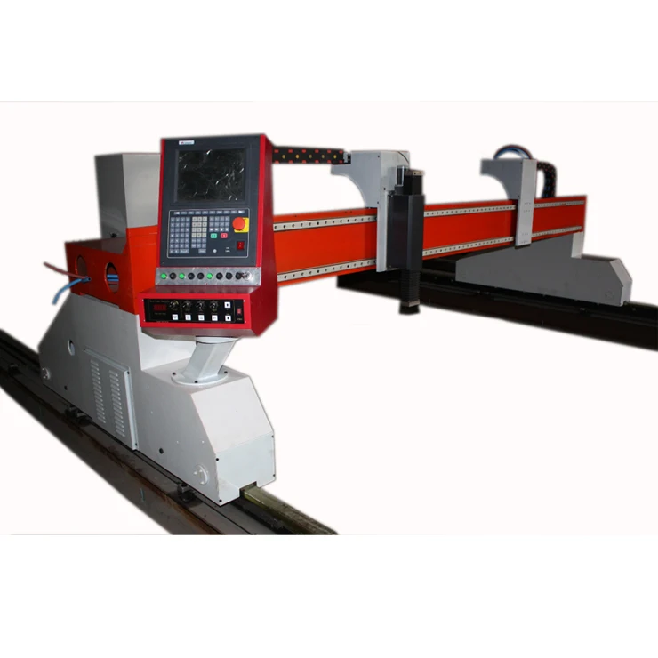 heavy gantry cnc plasma / flame cutting machine 4000x8000mm