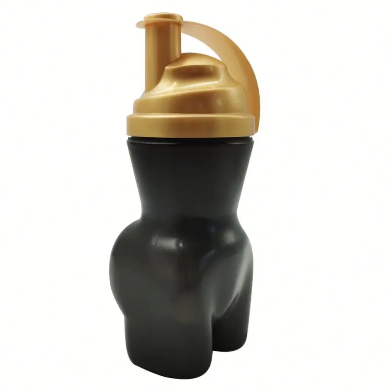 Black sport bottle shaker 400ml shaker bottle