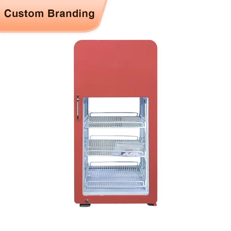 Meisda SC68B-D 68 Liter Single-Temperature Two Glass Doors Counter Top Display Fridge for Convenience Stores