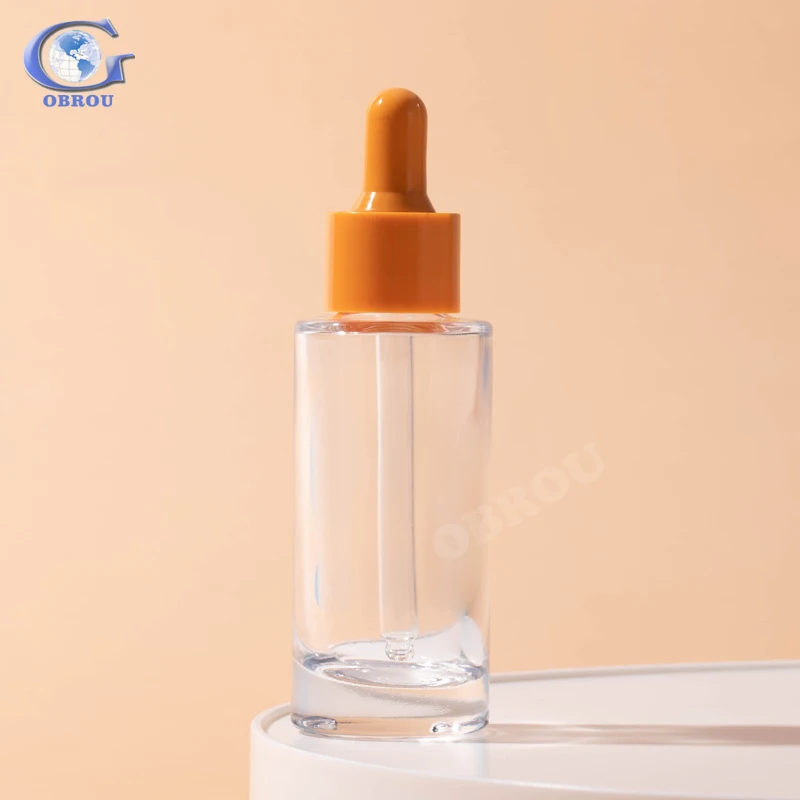Hot sale stock hair perfume essential oil spray olive cuticle body oil beard oil roller glass dropper bottle plastic cap bottles