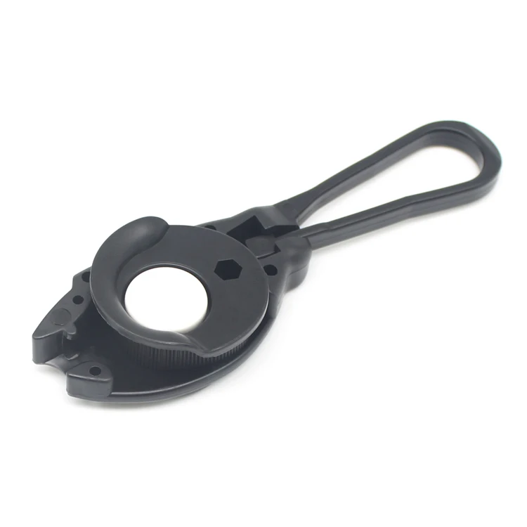 Ftth Round And Flat Cable Accessory Drop Wire Fish Clamp
