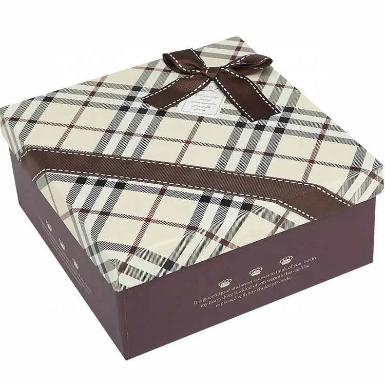 Plastic gift box packing moonторт origami paper packaging gift box