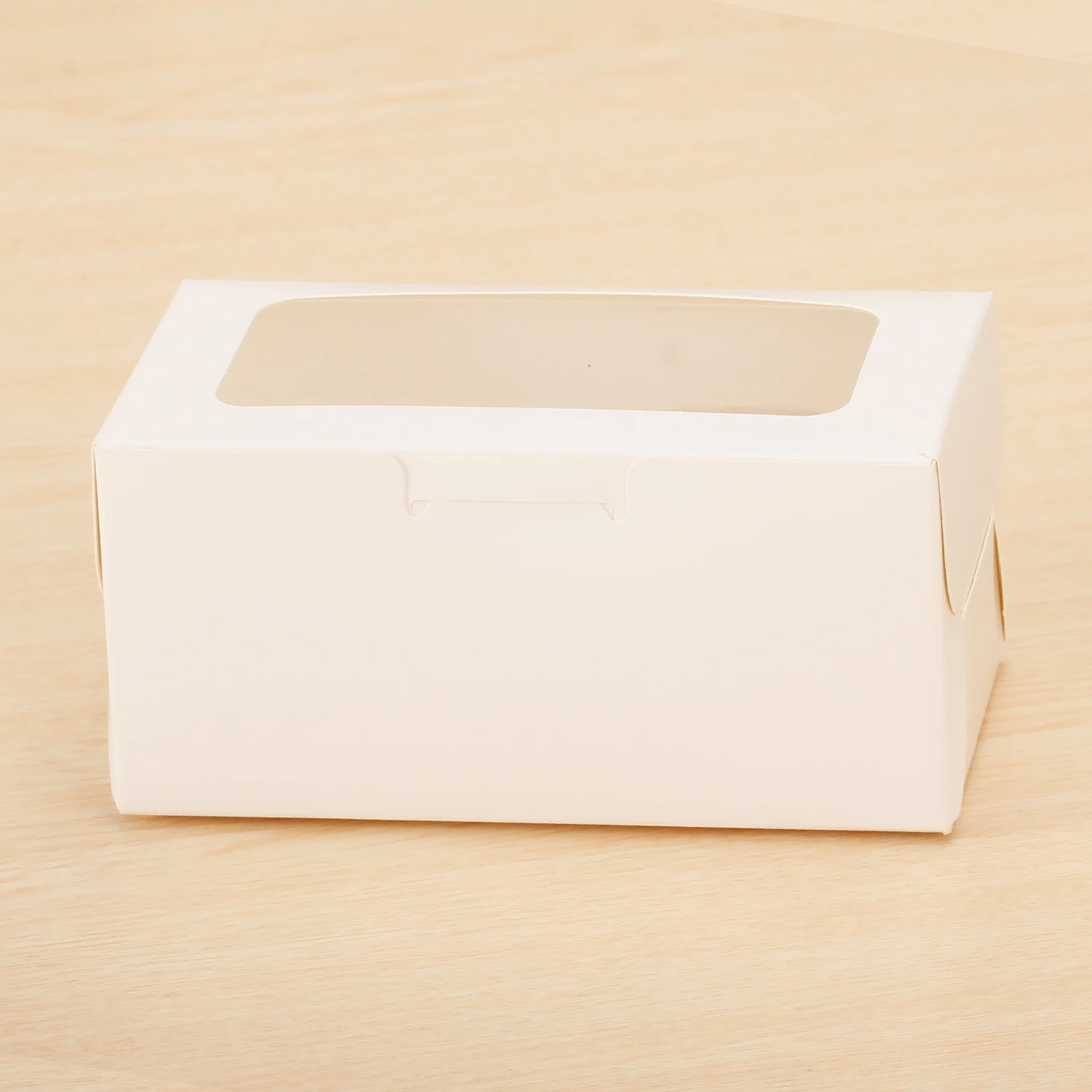 Food Box Turn Table Paper Tray Fast  Design Small Food Gift Box Custom Food Takeaway Boxes
