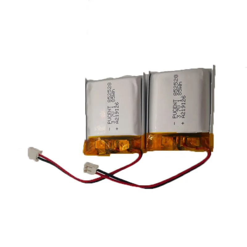 Best quality top battery manufacturing 852528 lithium polymer battery 3.7v 500mah lipo battery