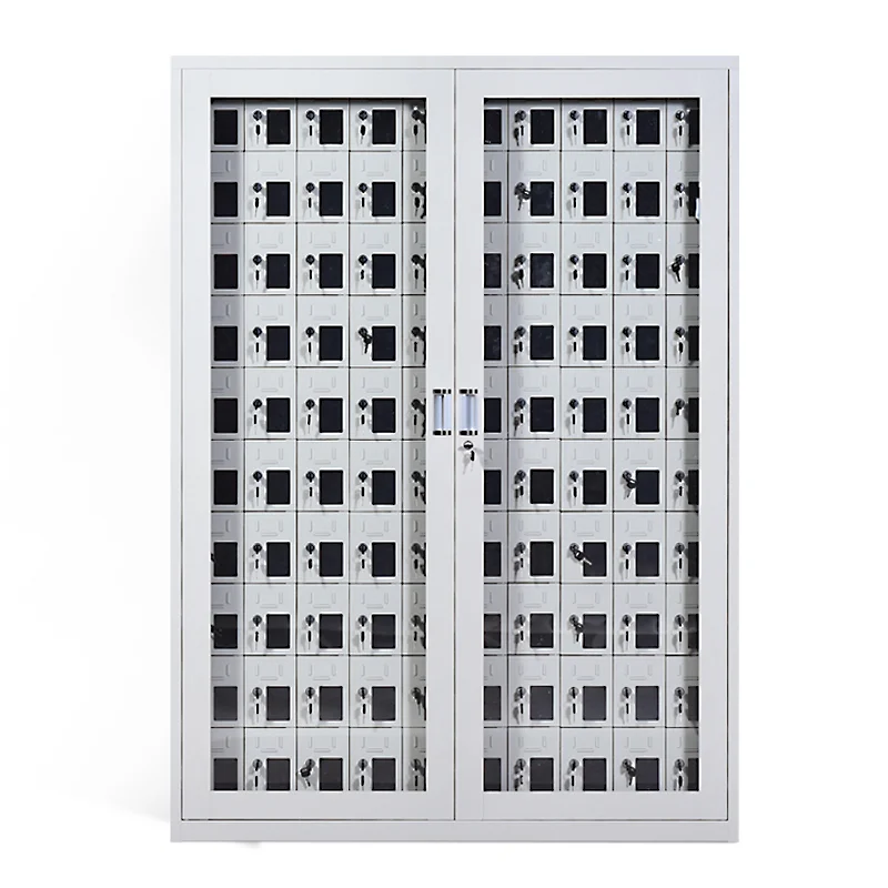 Double locked Cell phone charging locker timer switch for examination room