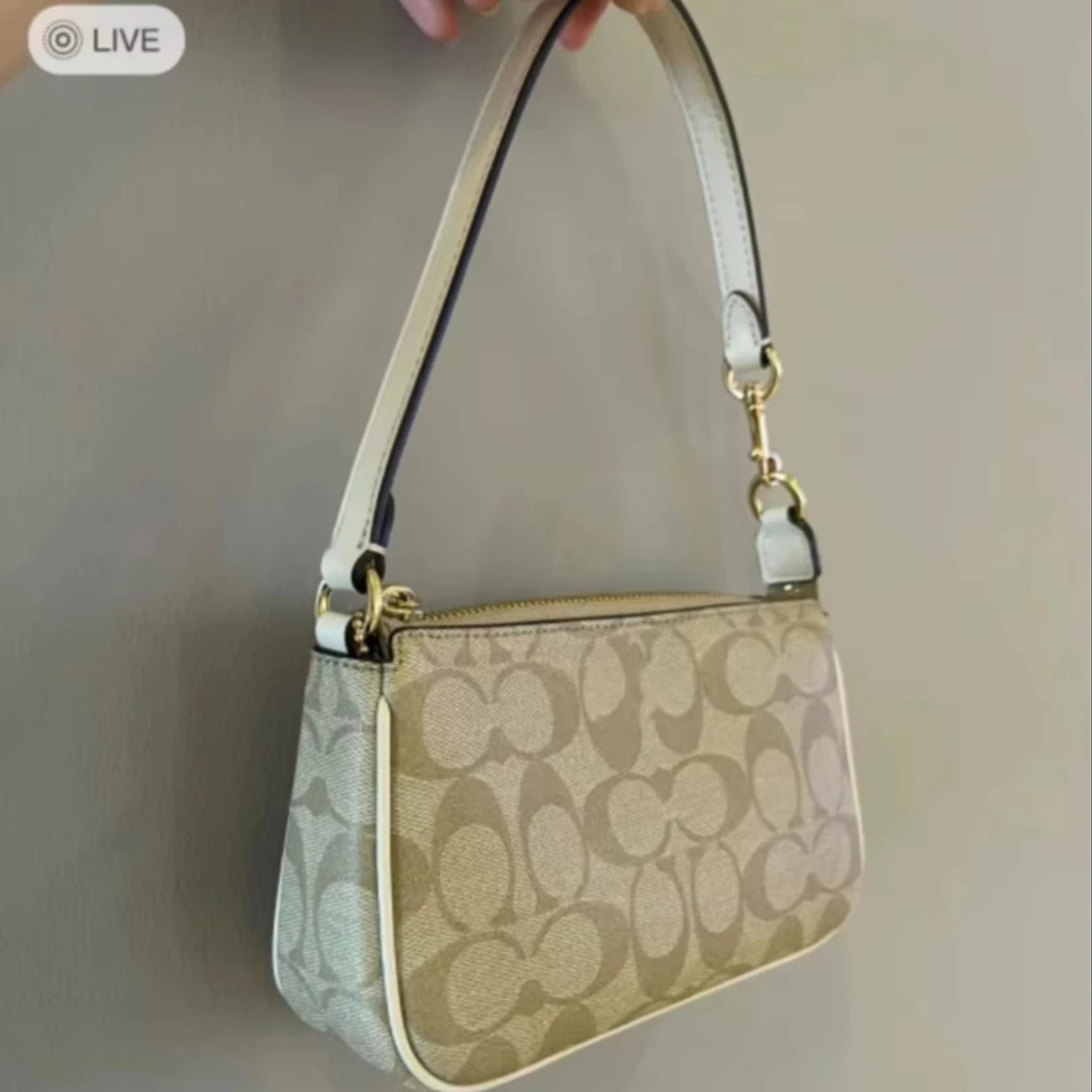 Classic Letter C Chain Handbag Vintage Waterproof Women Purse High Quality Leather Bag