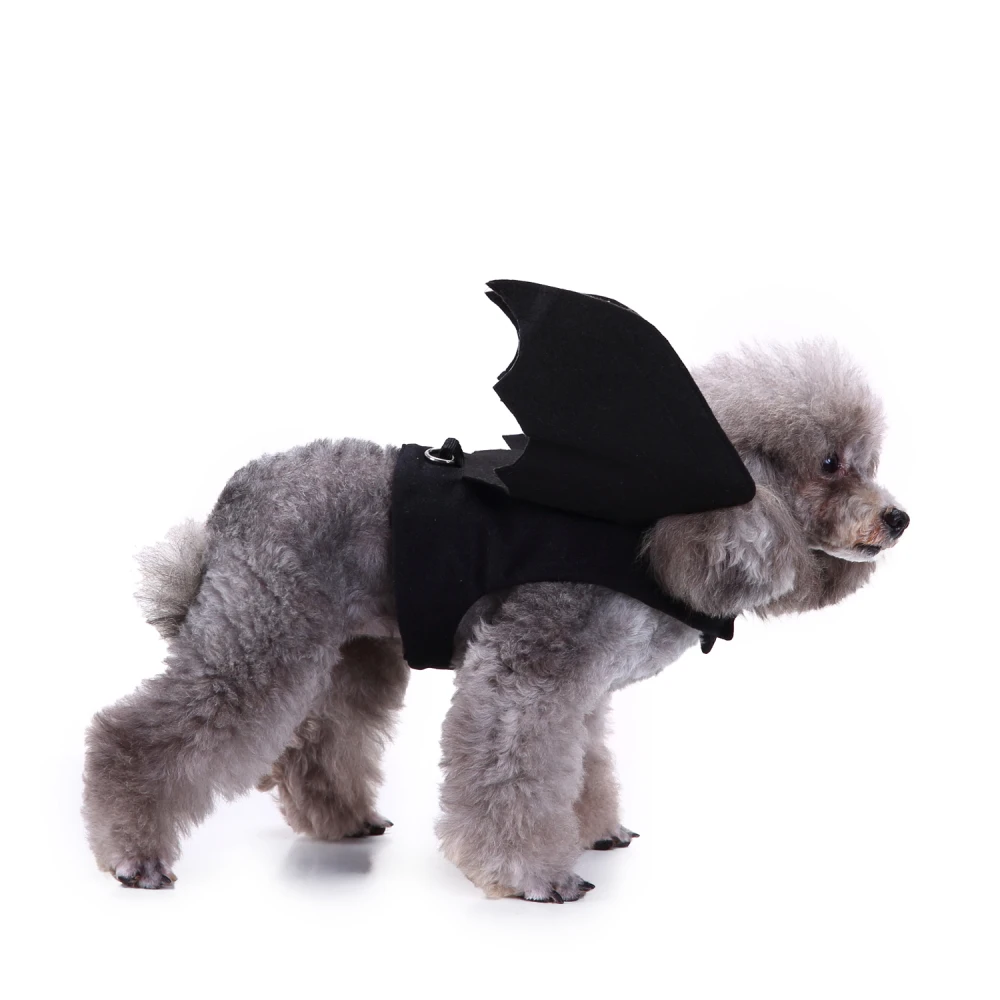 bat design outfit for dogs black halloween dog clothes manufacturer disfraz halloween perro grande
