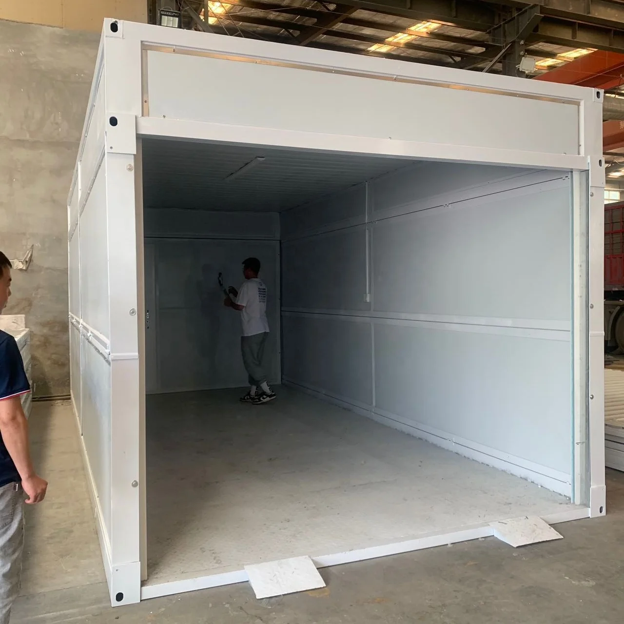 BAIDA modular home 6 bedroom prefabricated warehouse foldable container house  modular prefab homes 2 bedroom