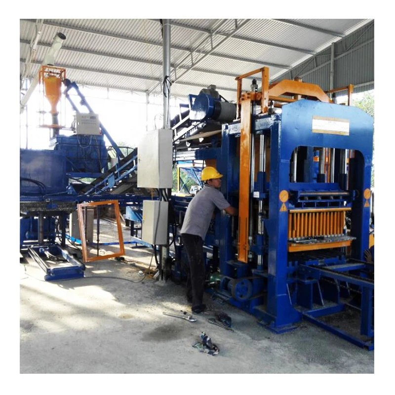 QT8-15 Automatic Plastic Brick Machines Concrete Block Machine for Making Bricks Machinery