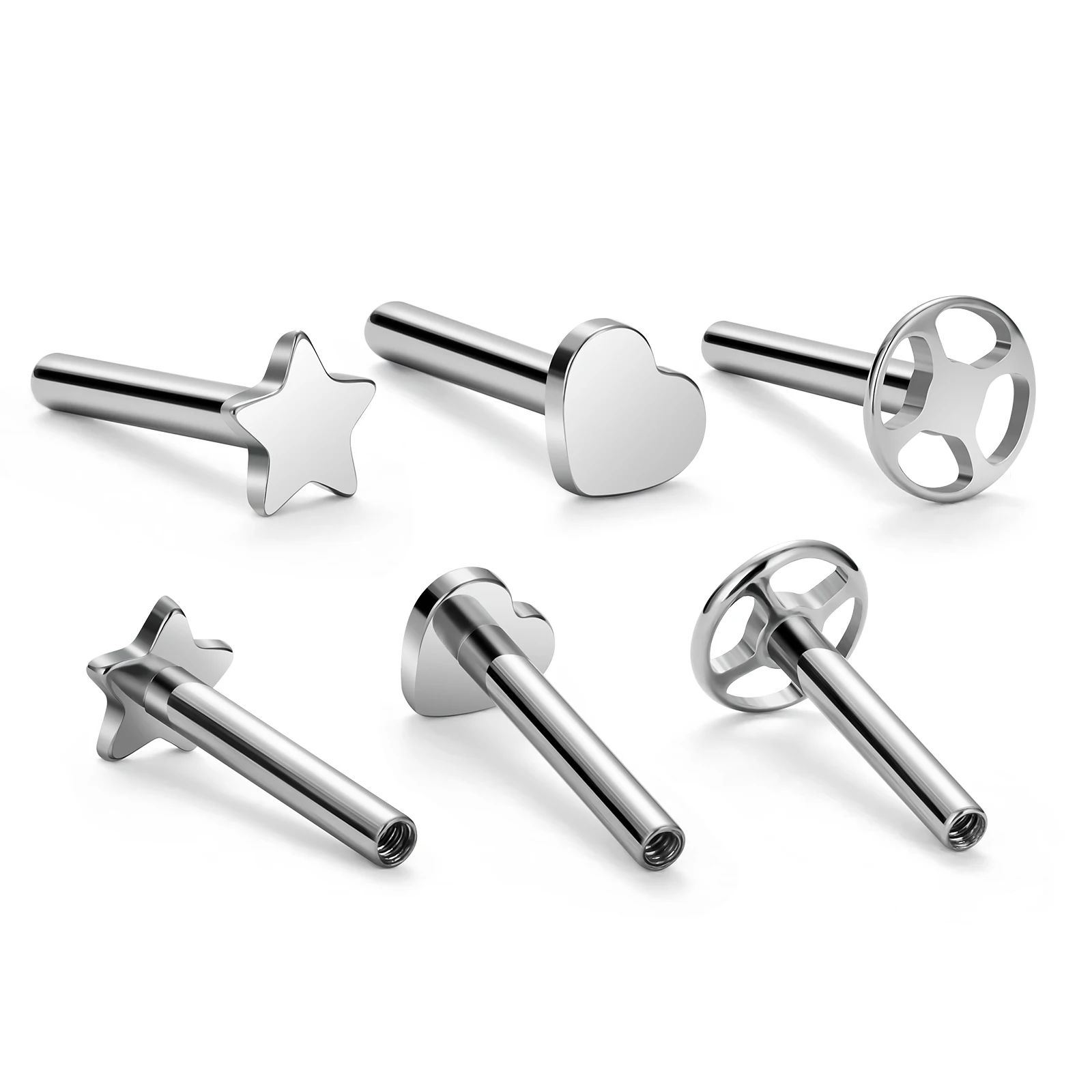 Titanium Stud Sting tabret bar stads buttanium бижутерия оптовая продажа ювелирных изделий