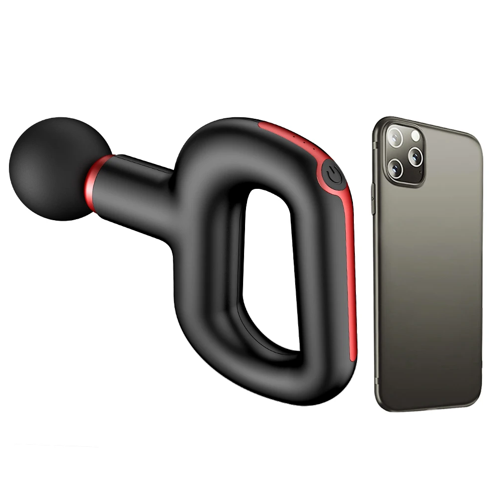 Портативный корпус лицевой панели пистолет мини-массажер для массаж мышц пистолет