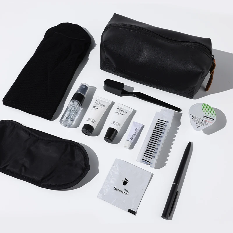 Wholesale 5 Star Hotel Bathroom Toiletries Set Custom Private Label Luxury Disposable Guest Amenities For Travel