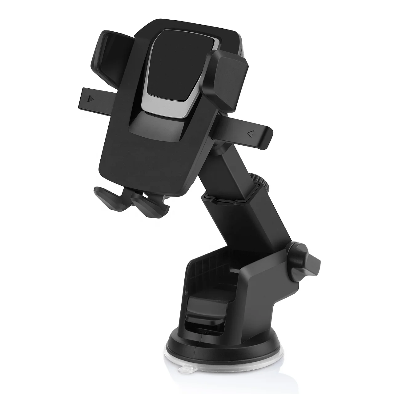 Лидер продаж, автомобильный держатель сотового телефона на одно касание с сильным всасыванием и защитой от тряски и длинной рукояткой для приборной панели и лобового стекла