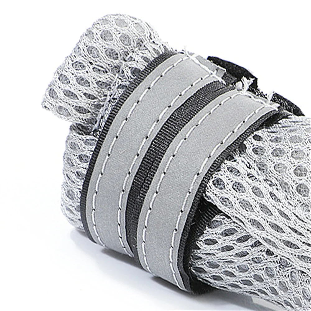 Pet Dog waterproof Shoes Dog Snow Windproof Rain Boots for Medium Large Dogs with Adjustable Anti-Slip Sole