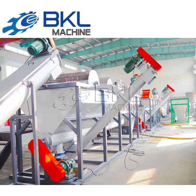 
Plastic Friction washer dewatering machine for PE PP film recycling 