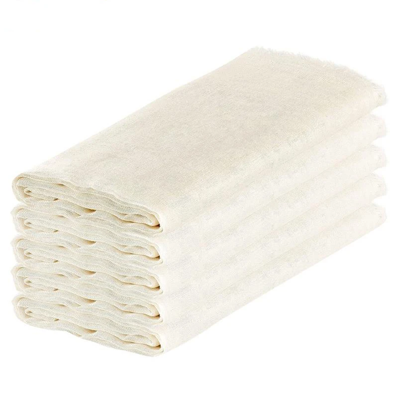 Cotton Gauze Muslin Fabric Butter CheeseCloth Kitchen Tools DIY Soy Pressing Mold Cheese Grater Cheese cloth bag