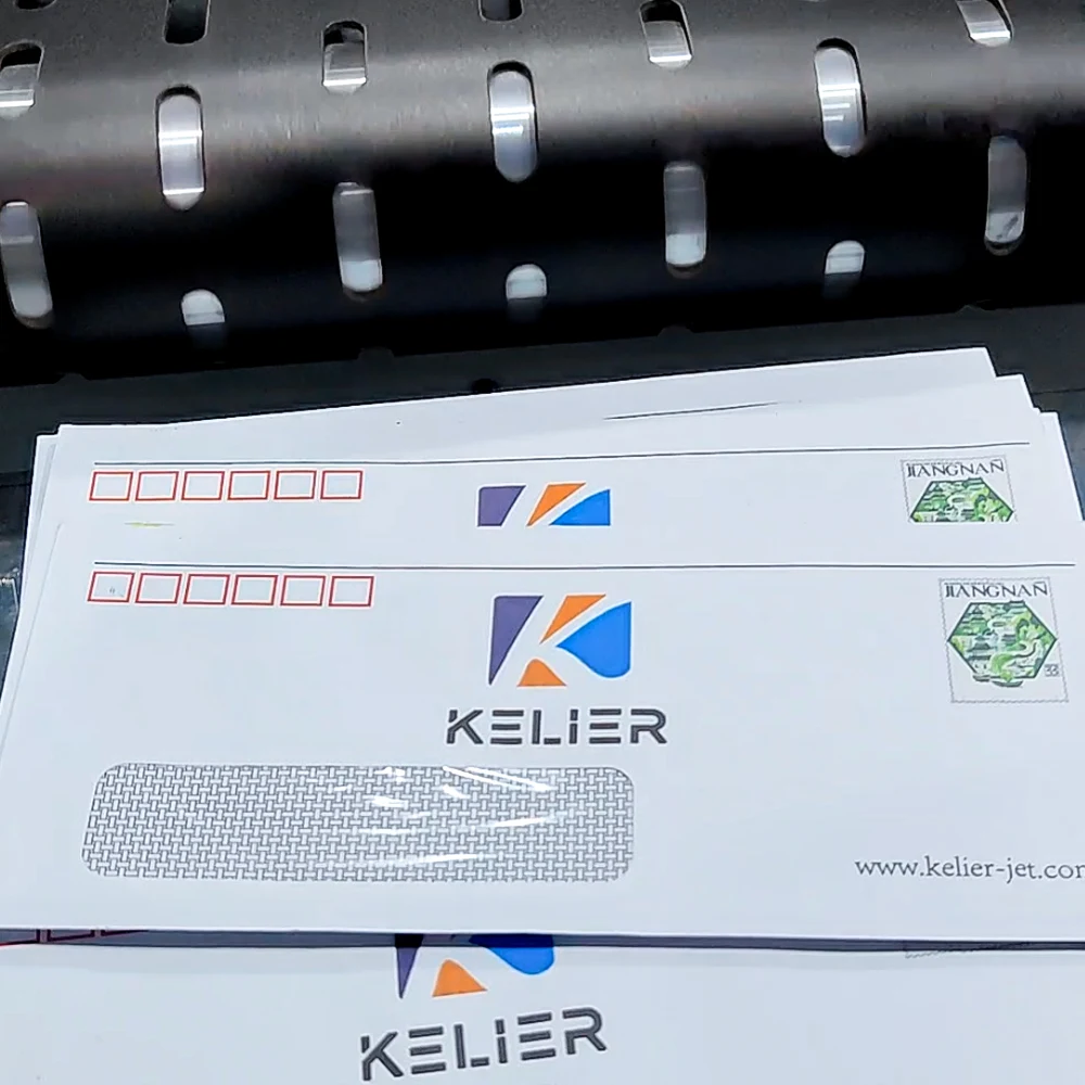 Kelier Factory Sale  High Quality Multicolor Printing Cardboard Box Printer Paper Bag Batch Code Printer Single Pass Printer