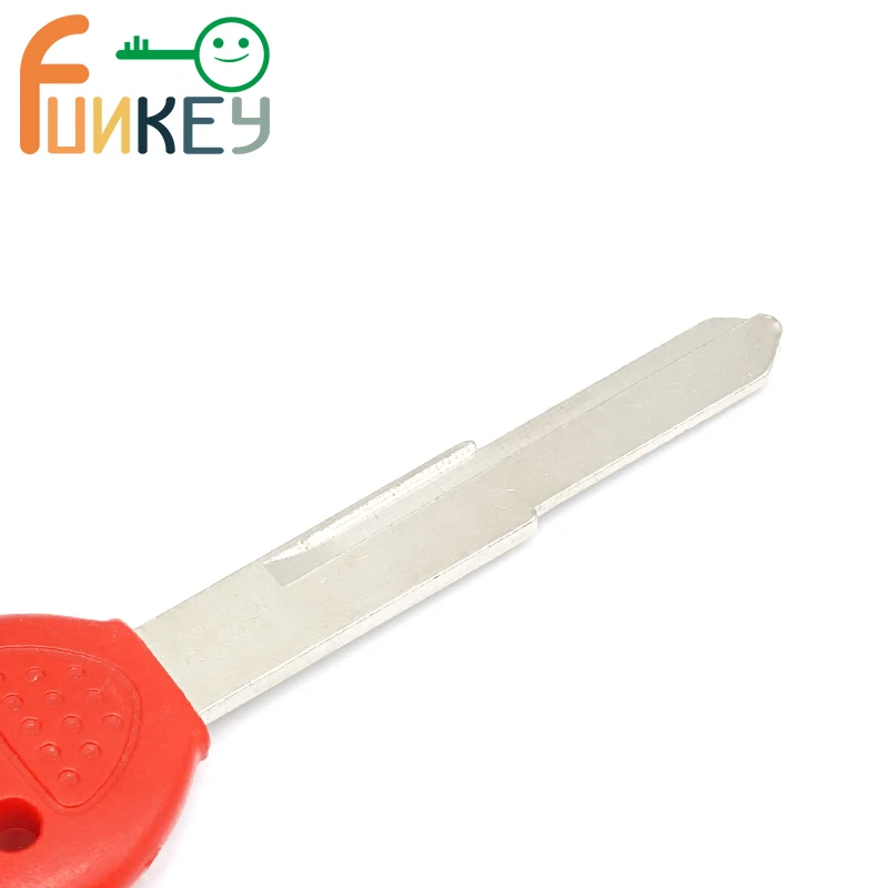 
New Red Left Single Slot Blank Blade Uncut Motorcycle Magnetic Key Magnet for Yamaha MAJESTY 250 MAJESTY 400 YP2 YP3 