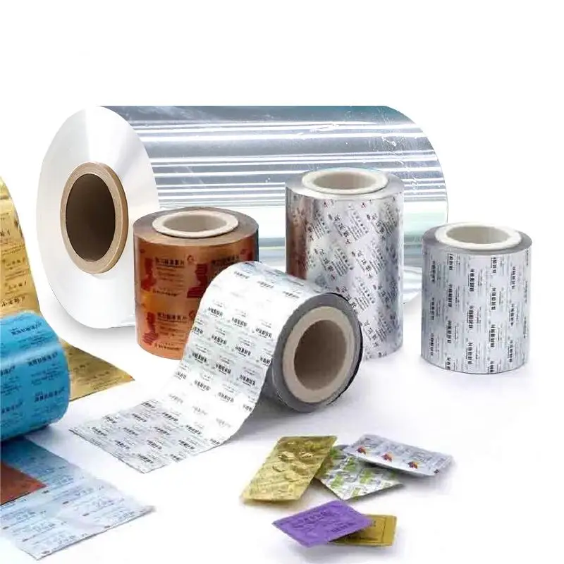 Pharmaceutical aluminum foil 8011 Cold Forming Blister PLA foil aluminum roll Pharmaceutical Packaging
