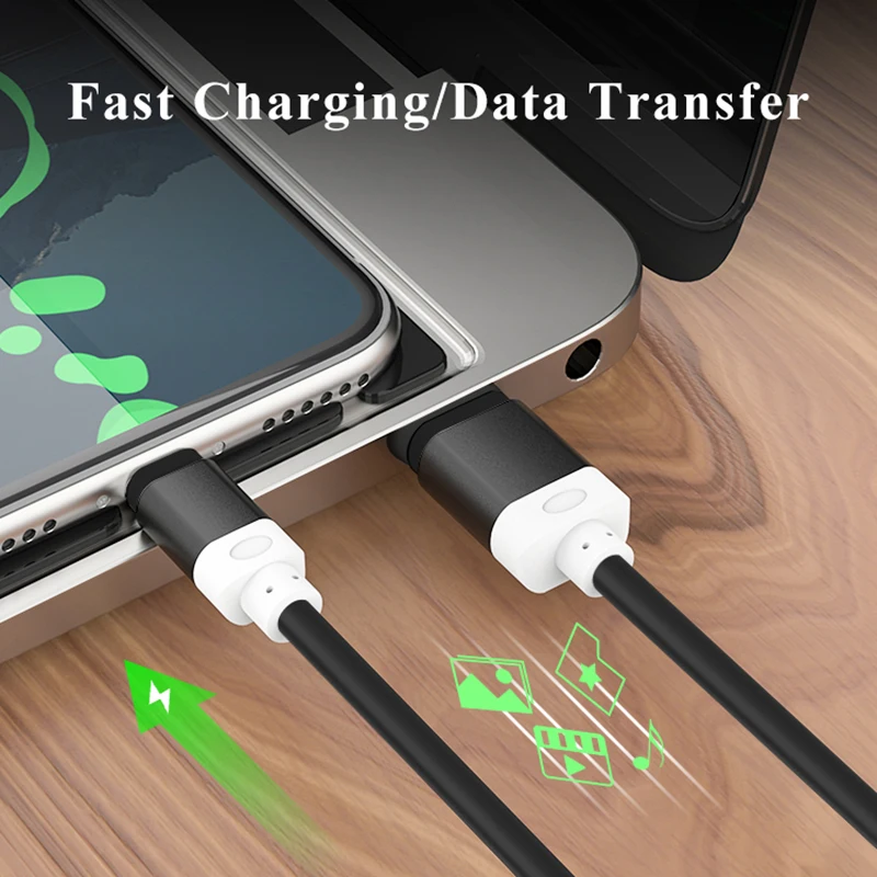 Manufacturer USB Charging Cable TPE case Metal Housing Micro Type C Cable For phone and ipad