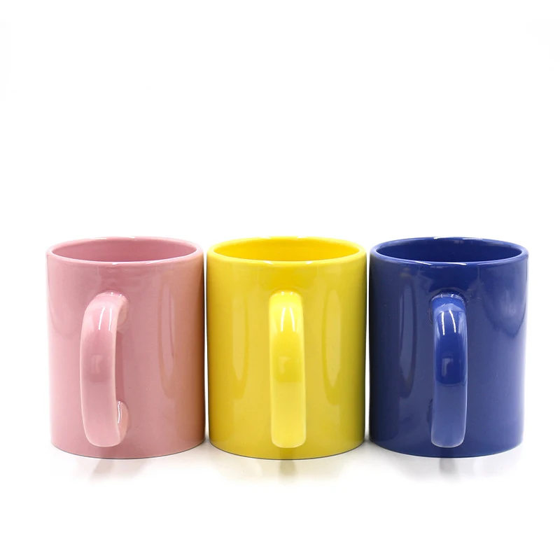 Cheap Manufacturer Supplier Popular Top Grade porcelain Cup Blanks Sublimation mug Custom logo & gift box For Sublimation