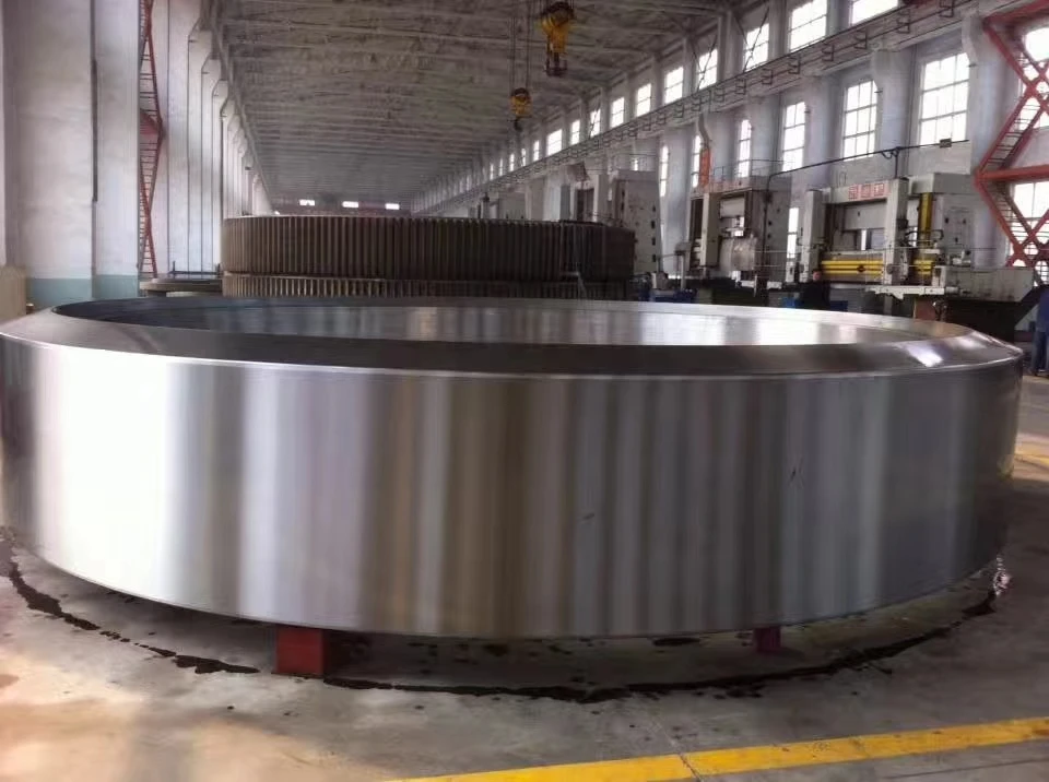 OEM Construction Forging Ball Mill Kiln Tyre for Mining and Cement Industries