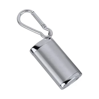 Customized Custom Logo Portable Metal  Ashtray Eco-friendly Small Pocket Outdoor with Lid Ashtray Cigar For Luxury Smoking Life