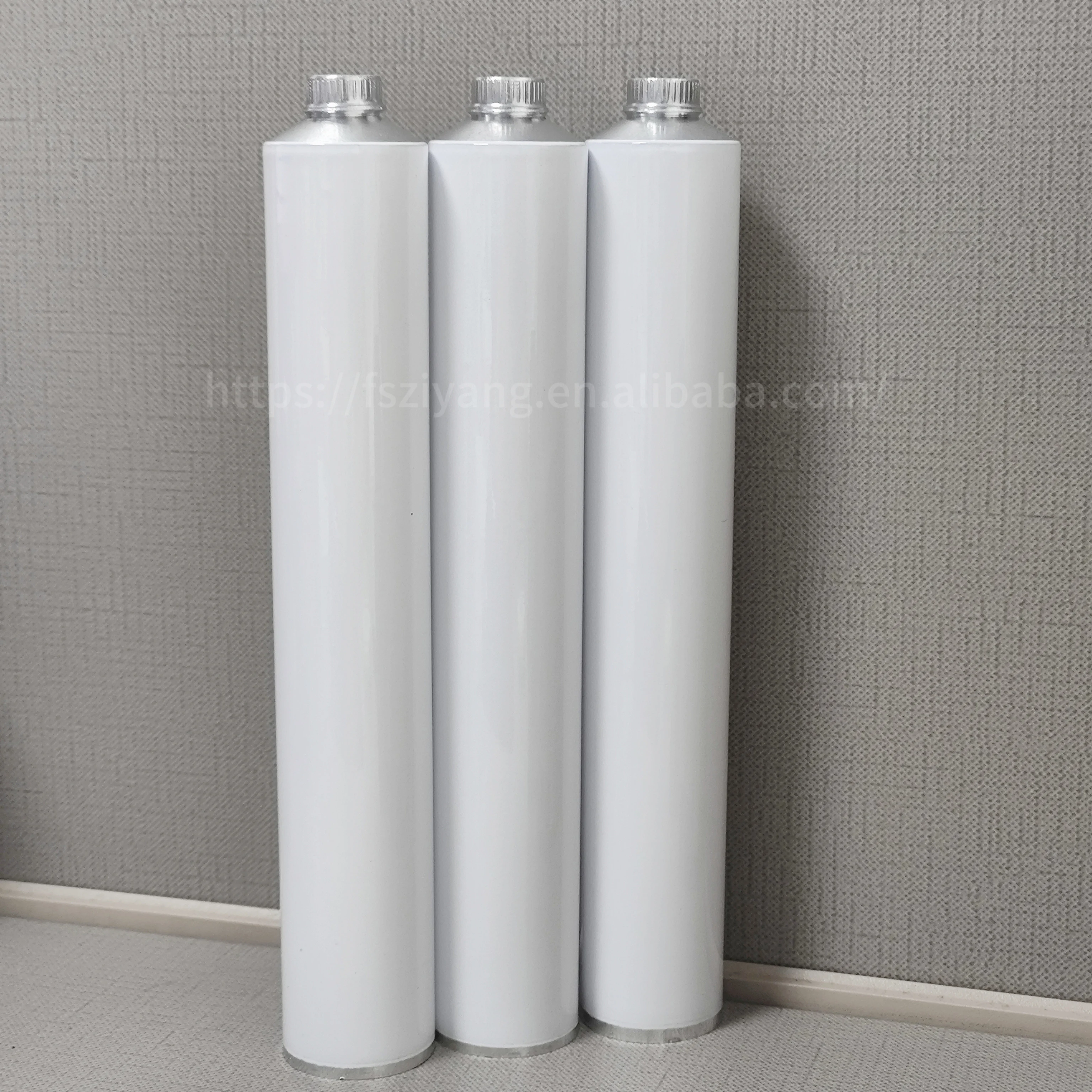 Recyclable Aluminium Empty Cosmetic Tube With Plastic Neck Ointment Tube Face Cream Tube