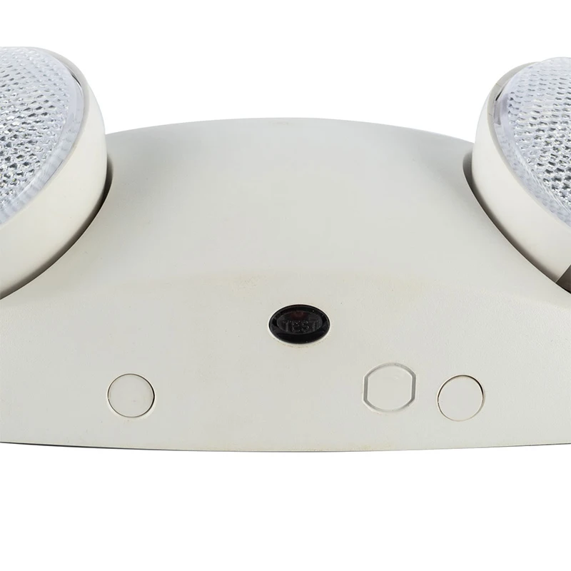 120V 240V CPSC CE Rechargeable LED Fire Emergency Light With Double Head For Home