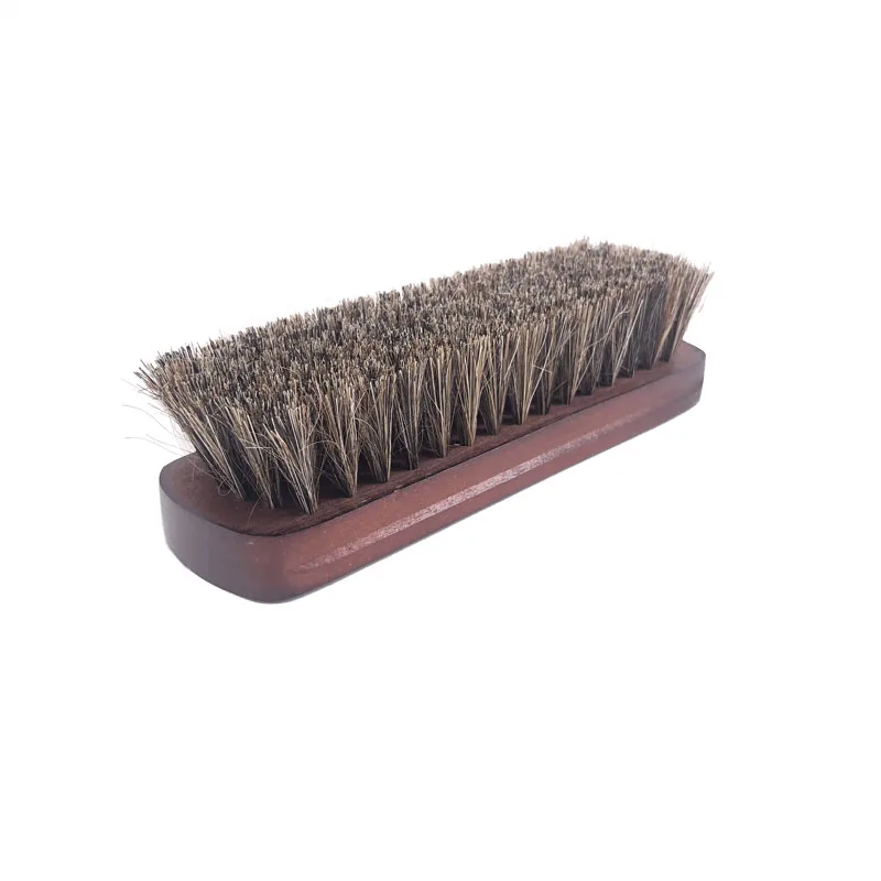 
Big size 100% horse bristle wooden handle shoe brush 