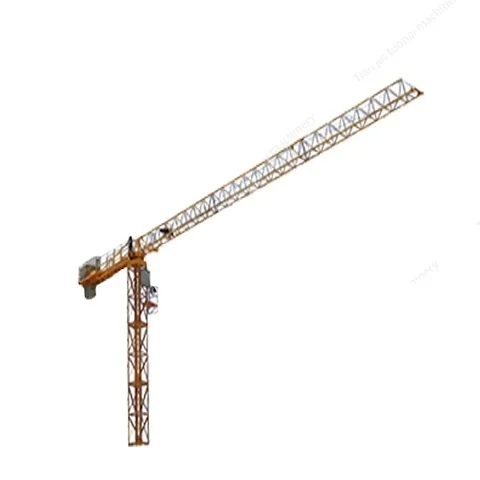 tailored designed flat top tower crane HT2510, 2.5 TON CAPACITY  Internal climbing Type Hot sales of the world