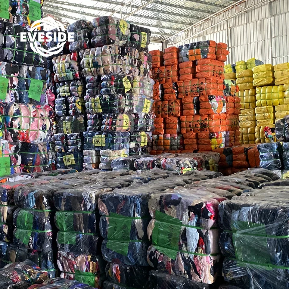 Fashionable China factory cheap clothes used clothes 80kg 100kg bales for wholesale to Asia, African middle East Countries