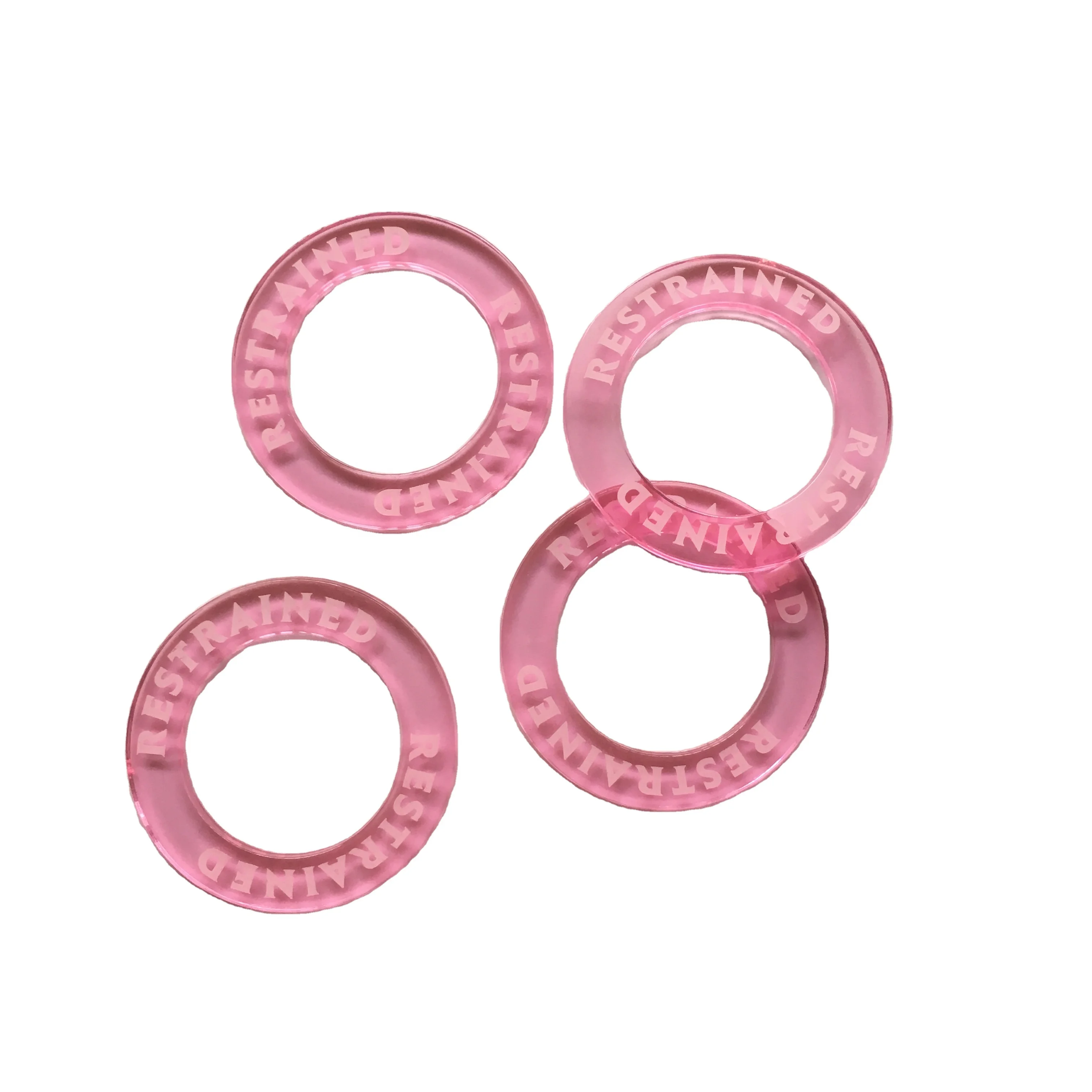 Модная акриловая детская пластиковая монета для обучения на заказ