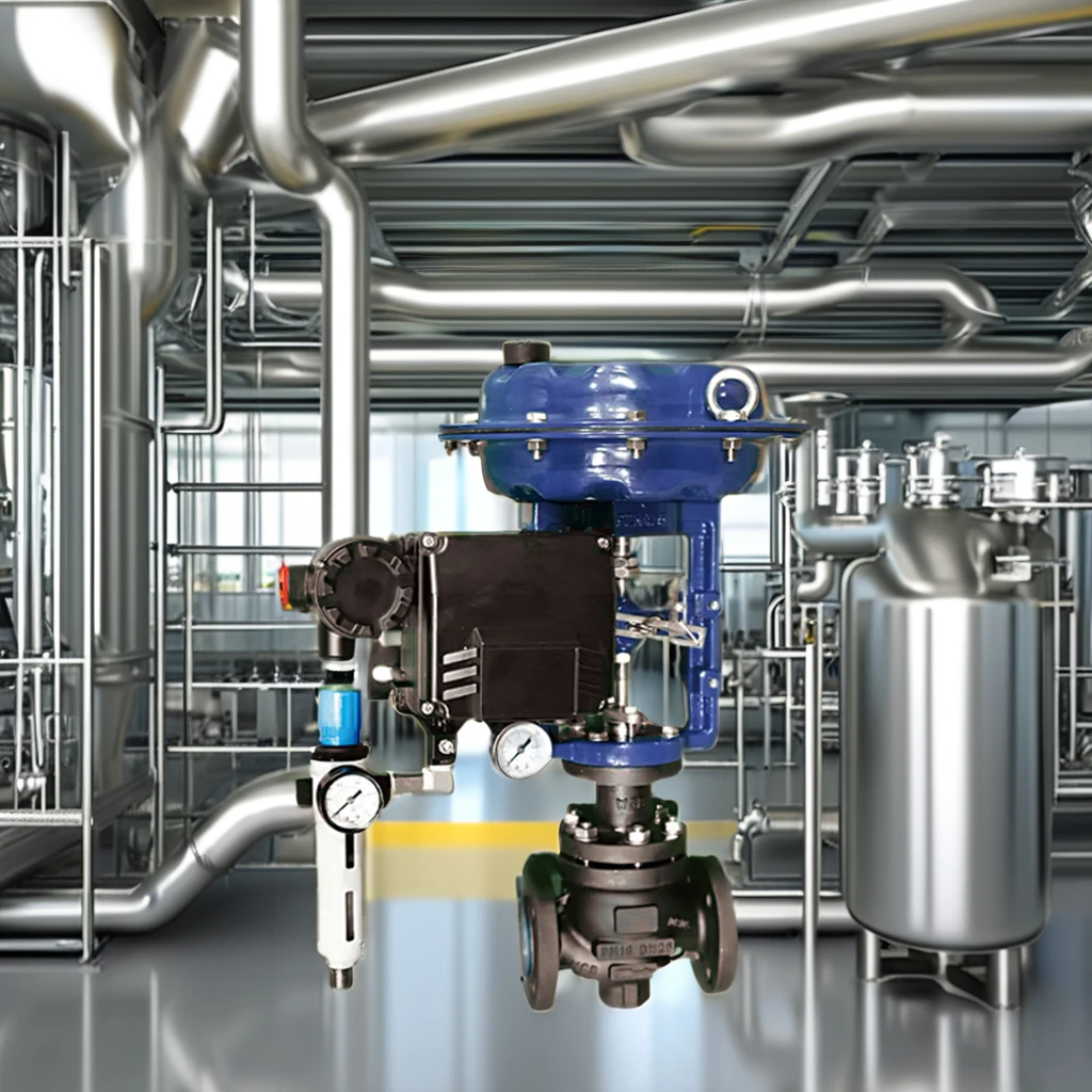 1 Inch Steam Pneumatic High Temperature Control Valve