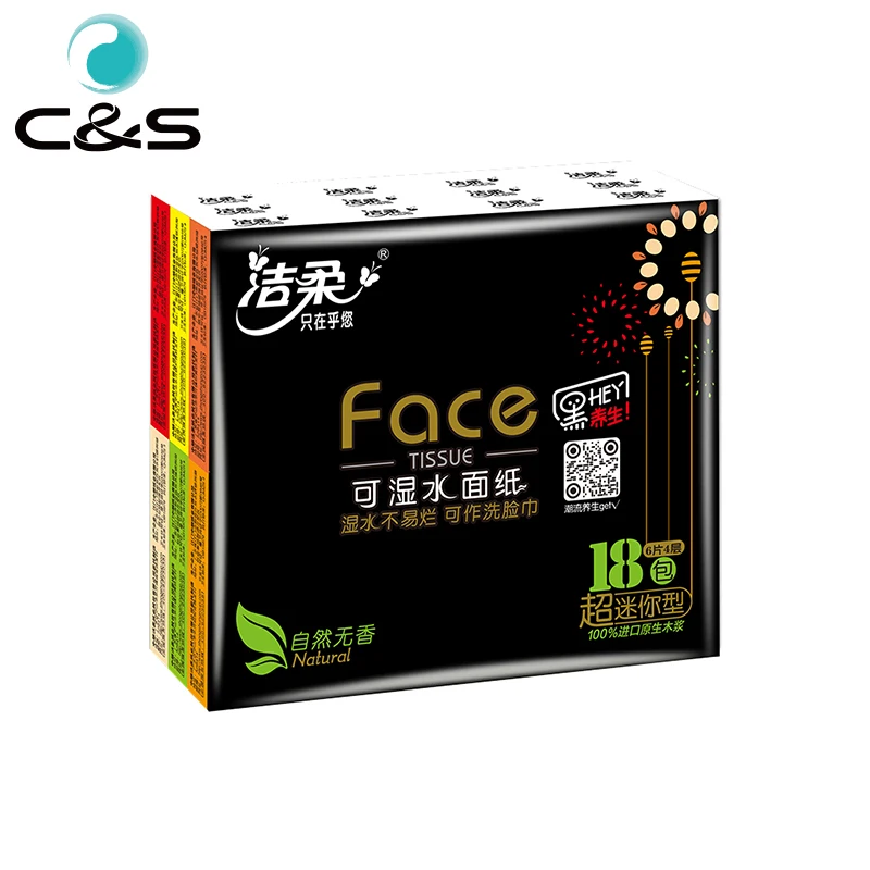 Customized Ultrathick Soft Texture 100% Virgin Wood Pulp Mini Pocket Tissue Paper