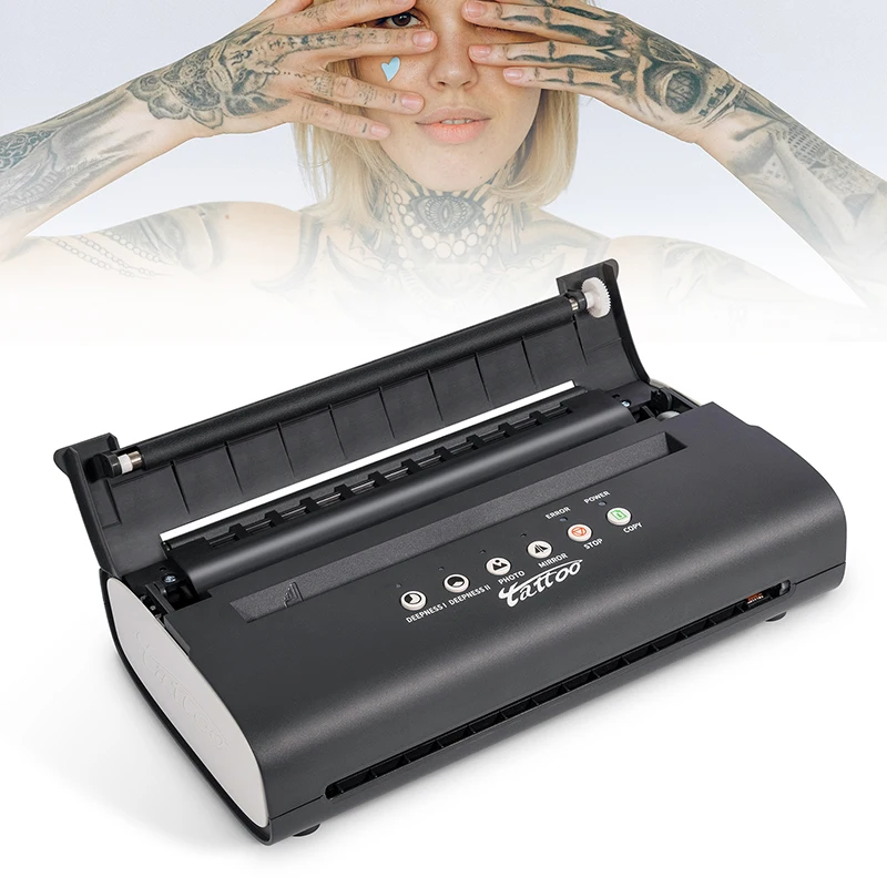 Tattoo Stencil Printer Machine Transfer Thermal Copier For Tattoo Photo Copy Drawing Printing MT200