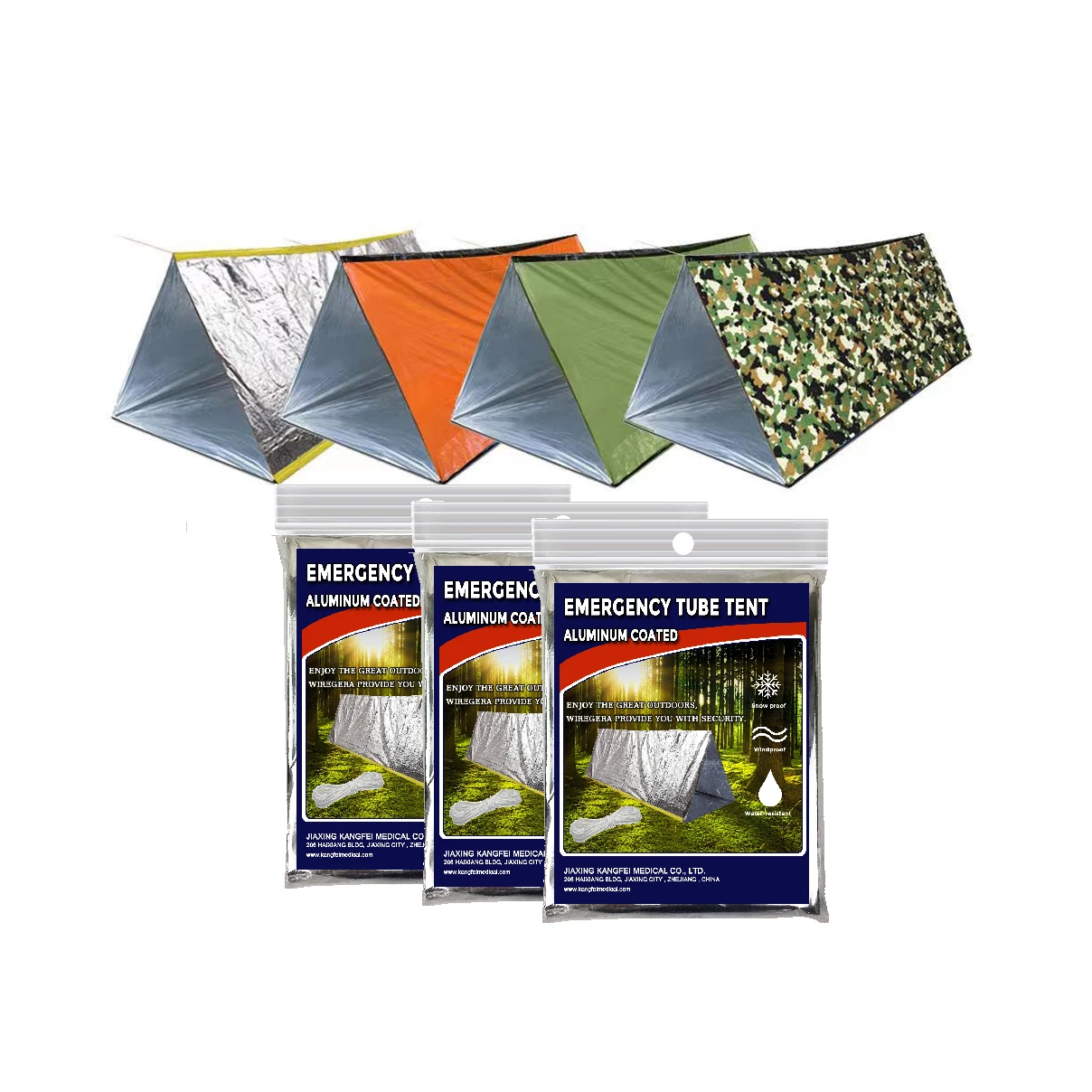 emergency outdoor camping tube relief tents shelter for natural disaster