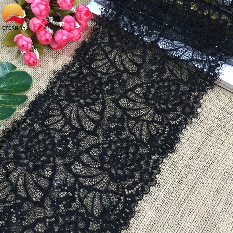 E3084 18cm high quality eyelash lace underwear wedding dress dress George lace fabric