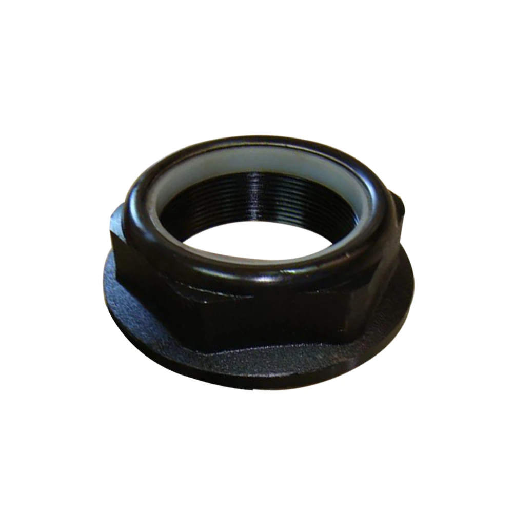 Factory supply 1/2 self-locking nut Stainless Steel SS304 SS316 metal hex flange nylon lock nuts