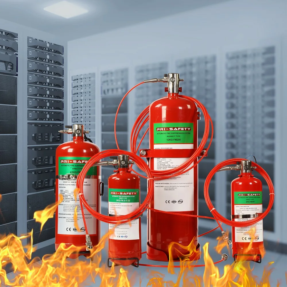 FM-200 автоматическая система огнетушителя для электрического огня