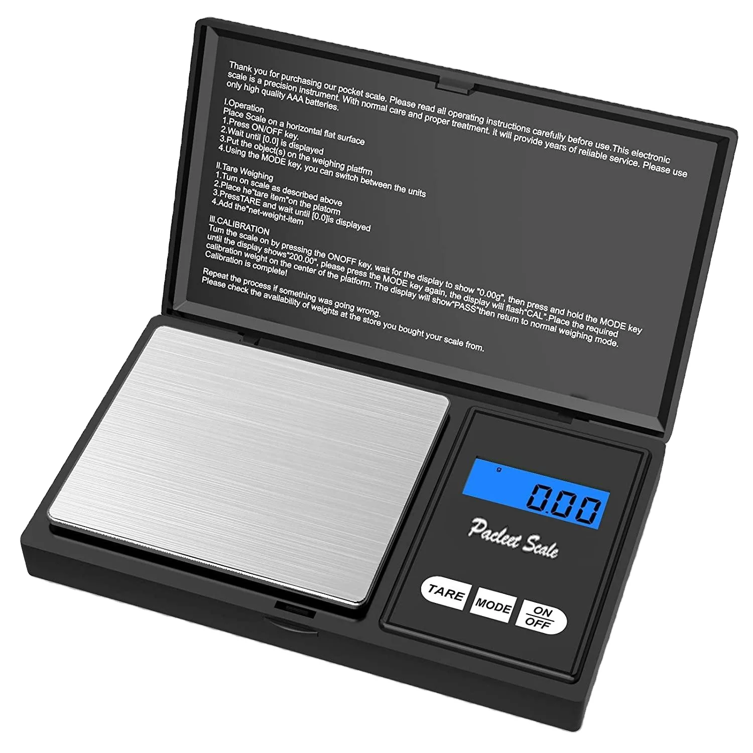 Product Manufacturer With best quality 3000g Popular Digital Coffee Electronic Scale Kitchen Food Scales with LCD Screen