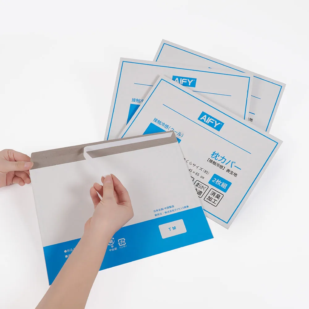 Custom recycled Rigid greeting gift card kraft paper mailer cardboard envelope