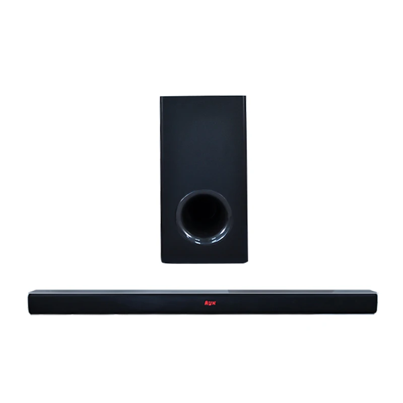 40 W Home theater TV bluetooth soundbar with wired subwoofer