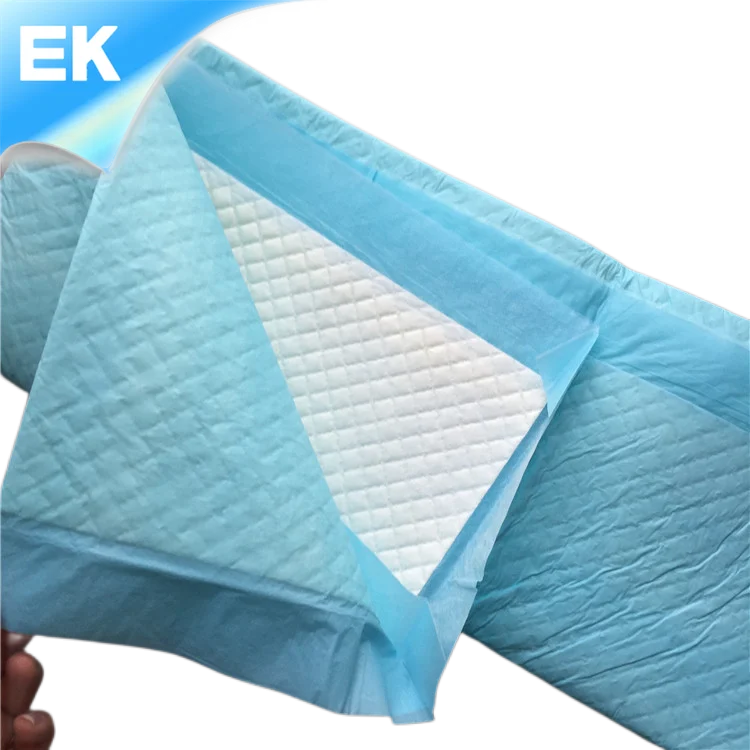 Disposable Blue/White nonwoven Adult Underpad